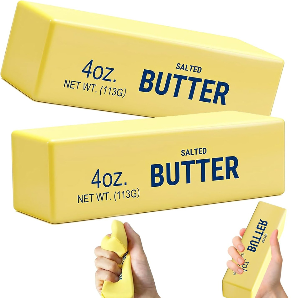 Musical Instrument Gong - Butter Stick Fidget Toys Squishy Elastic