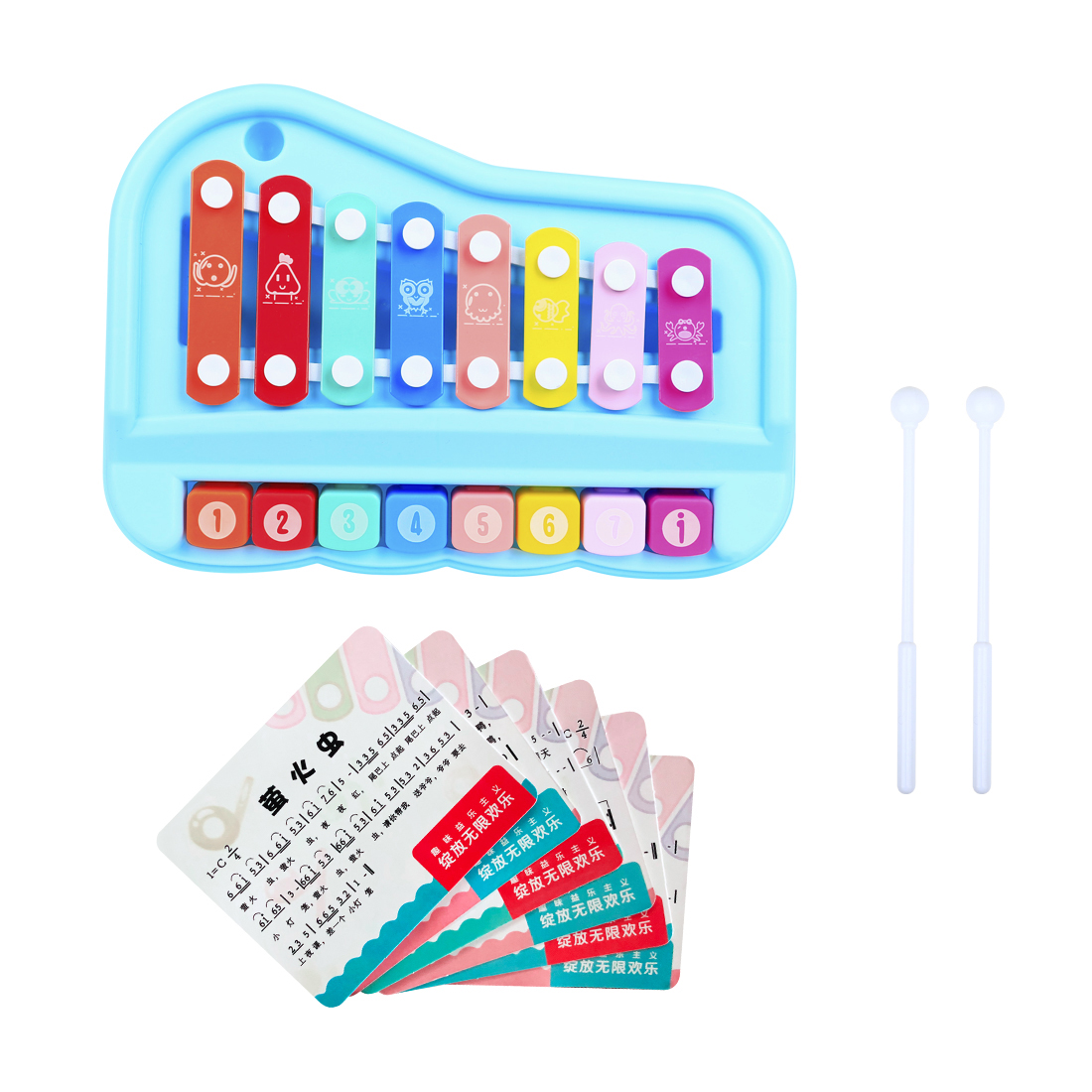 SY-73 Kids Xylophone 8 Note Gl - Musical Instrument Mallet review and price