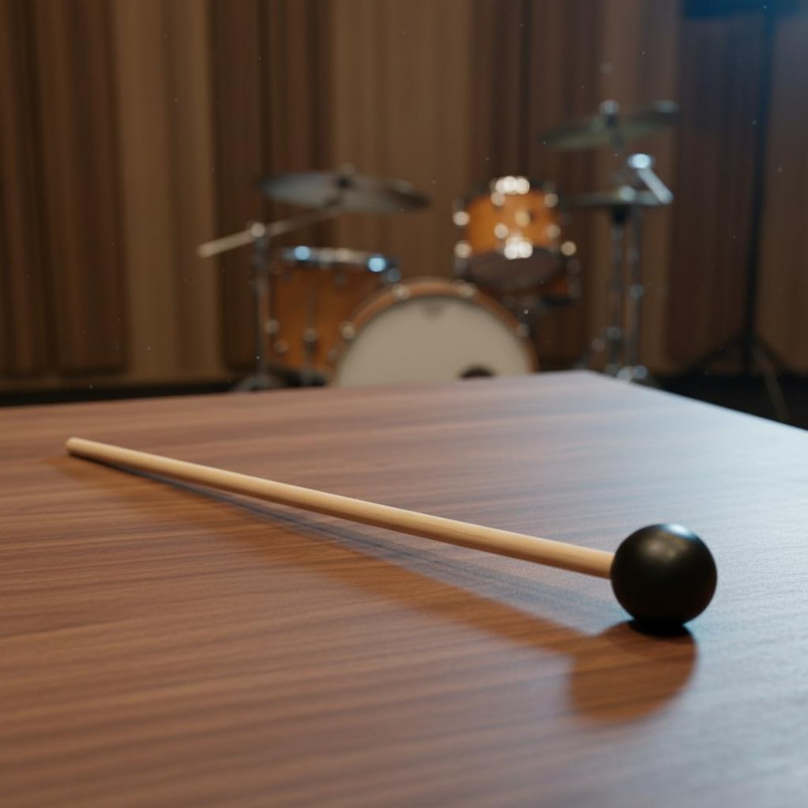 2 Pieces Black Head Mallet Lon - Musical Instrument Mallet review and price