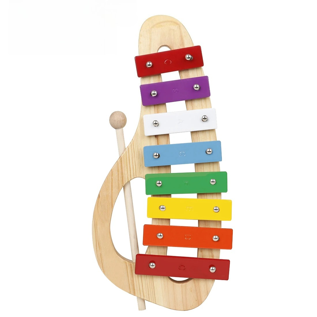 8-Tone Rainbow Xylophone, Meta - Musical Instrument Mallet review and price