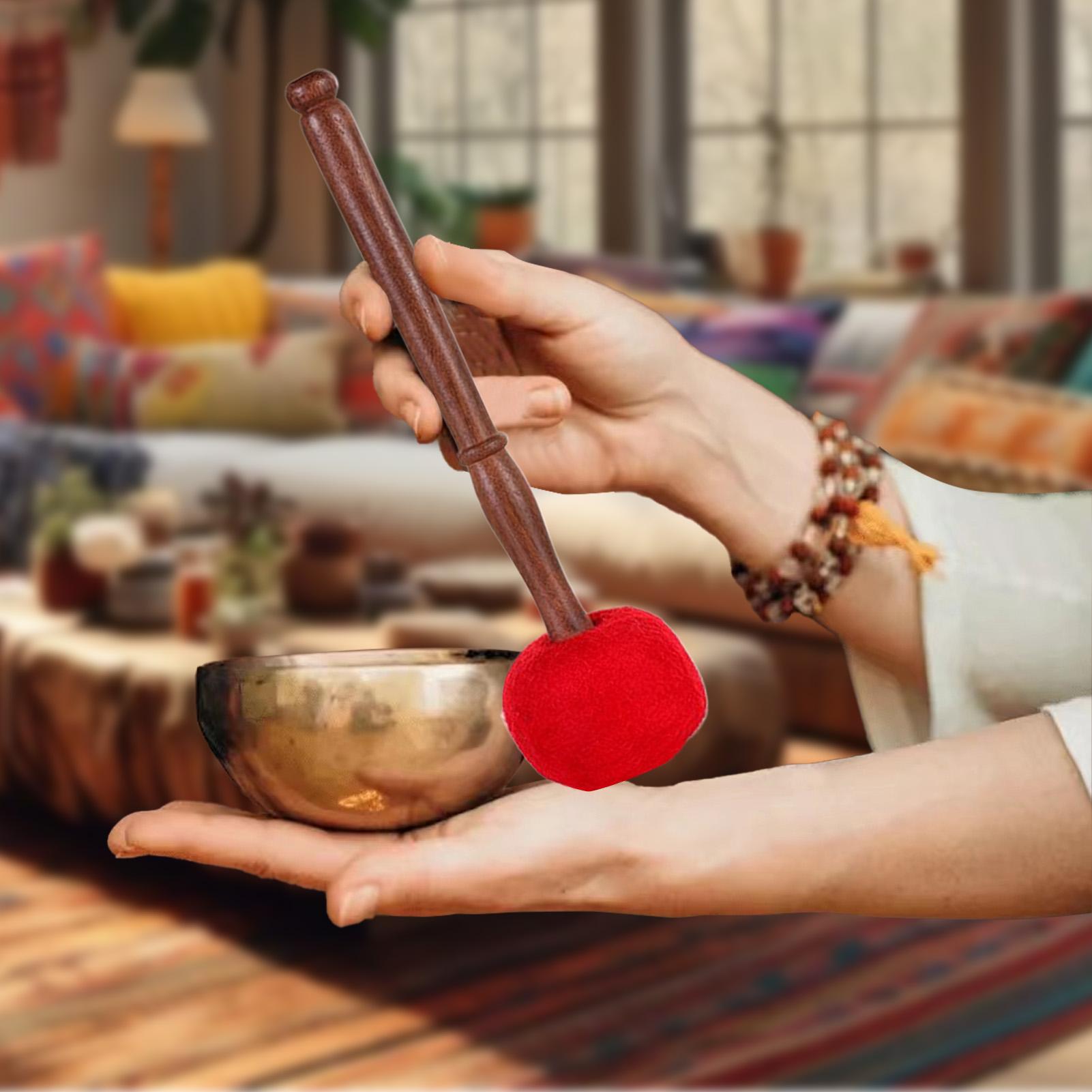 Sound Bowl Mallet Wooden Medit - Musical Instrument Mallet review and price