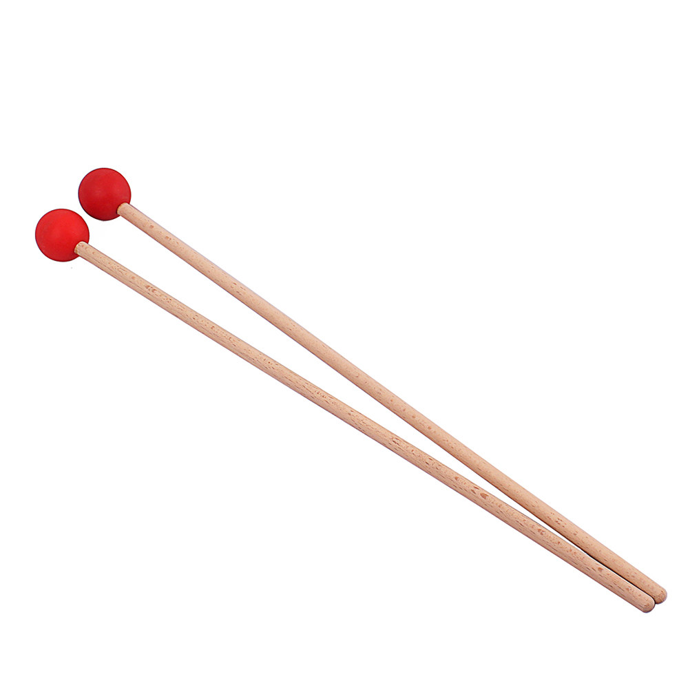 1Pair Large Drum Mallets Wood  - Musical Instrument Mallet review and price